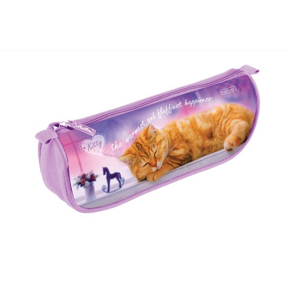 Пенал Hatber 200х95х50мм на молнии мягкий -Sweet Dreams- , 